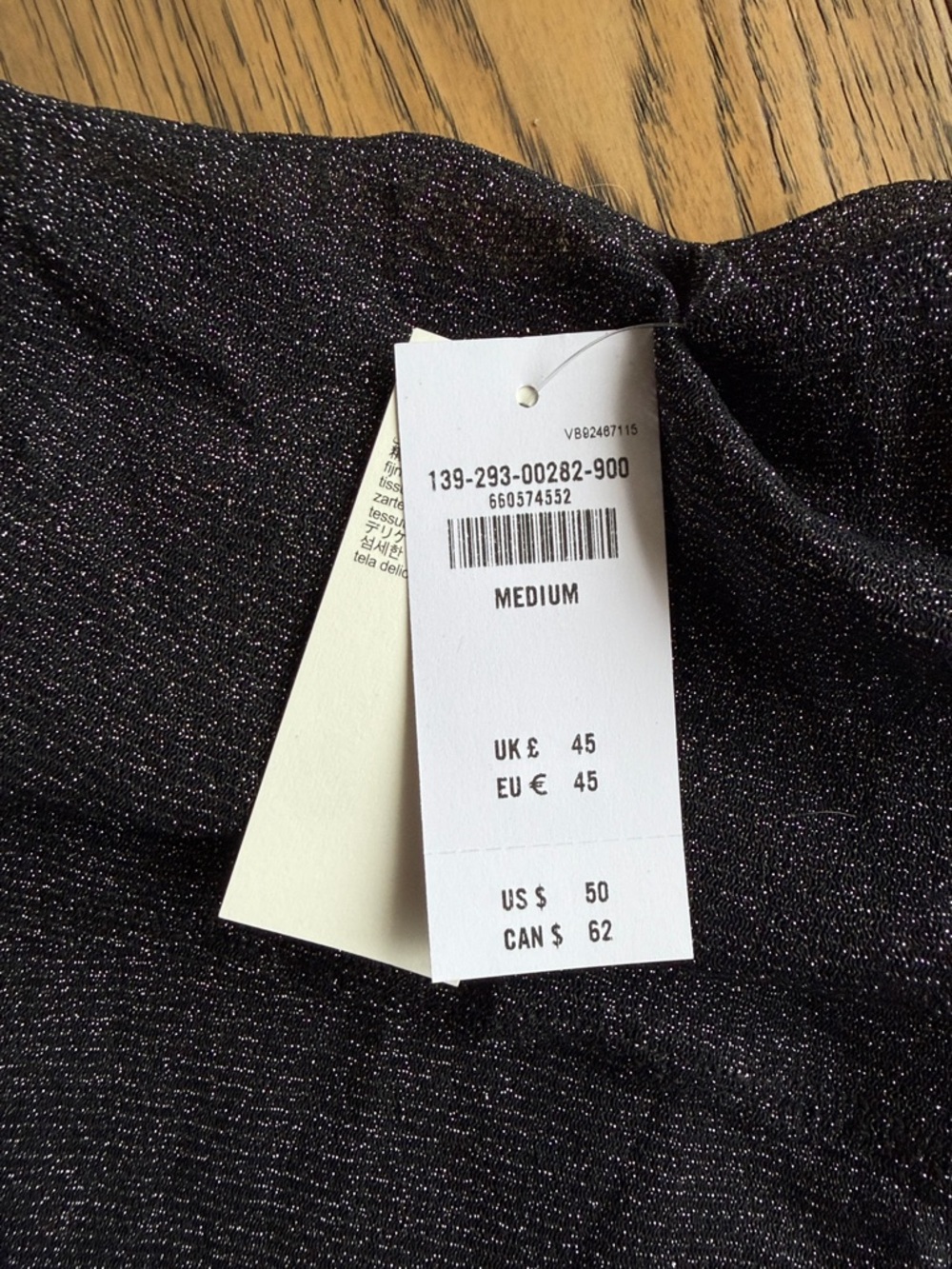 Abercrombie & Fitch Black Long-Sleeve Off-The-Shoulder Mesh Bodysuit - Picture 3 of 5